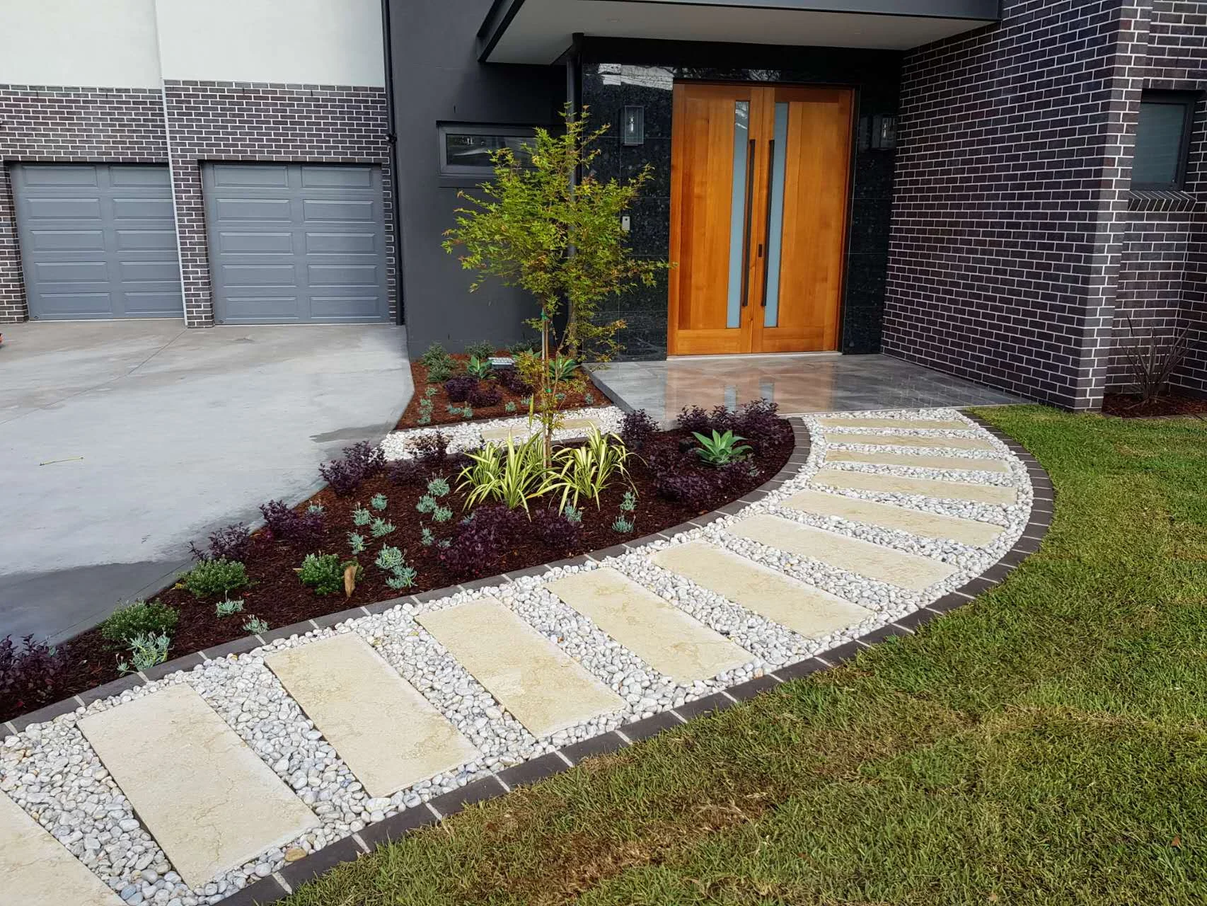 Modern Front Garden Transformation